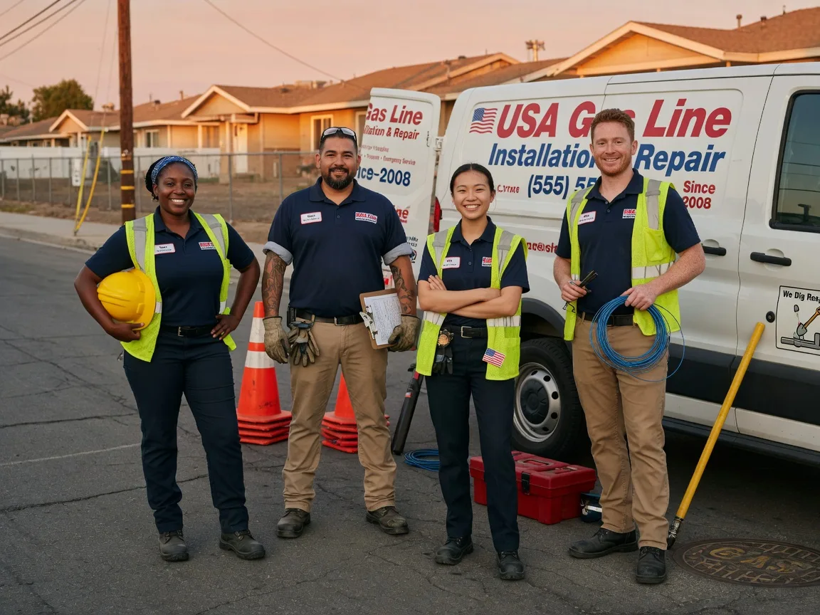 Gas Line Installation company in Candor, NY